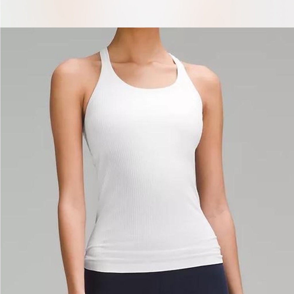 Lululemon white tank top